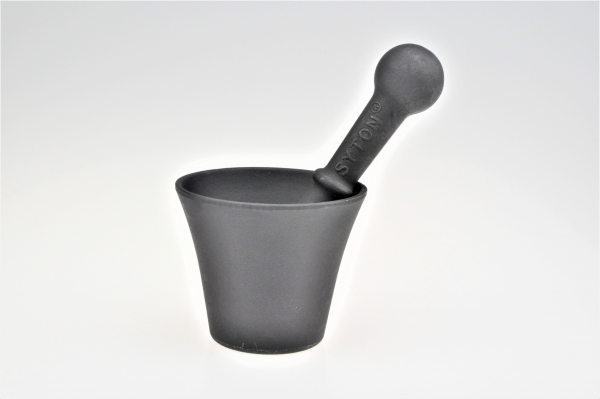 Gewürzmörser Stößer Kräuter-Zerkleinerer aus Gusseisen mit Stößel 18 cm